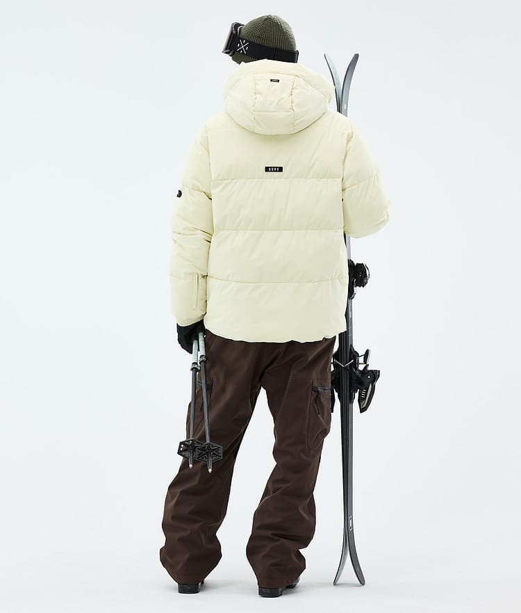 Dope Puffer Ski Outfit Men Dirty White/Dark Brown, Image 2 of 2