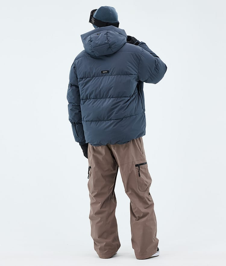 Dope Puffer Outfit Snowboard Uomo Metal Blue/Walnut, Image 2 of 2