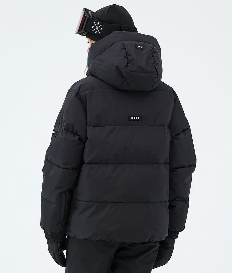 Dope Puffer W Snowboardjakke Dame Black, Image 6 of 8