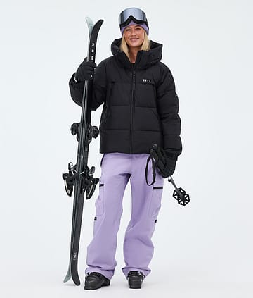 Dope Puffer W Outfit Ski Black/Faded Violet