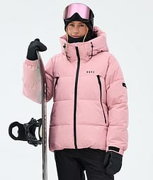 Dope Puffer W Full Zip Giacca Snowboard Donna Soft Pink