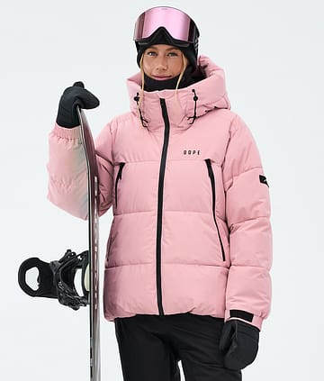Dope Puffer W Snowboard Jacket Soft Pink