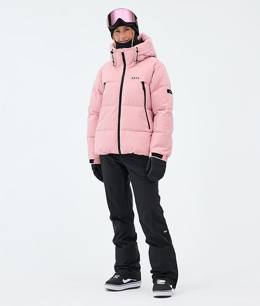 Dope Puffer W Snowboardový Outfit Soft Pink/Black