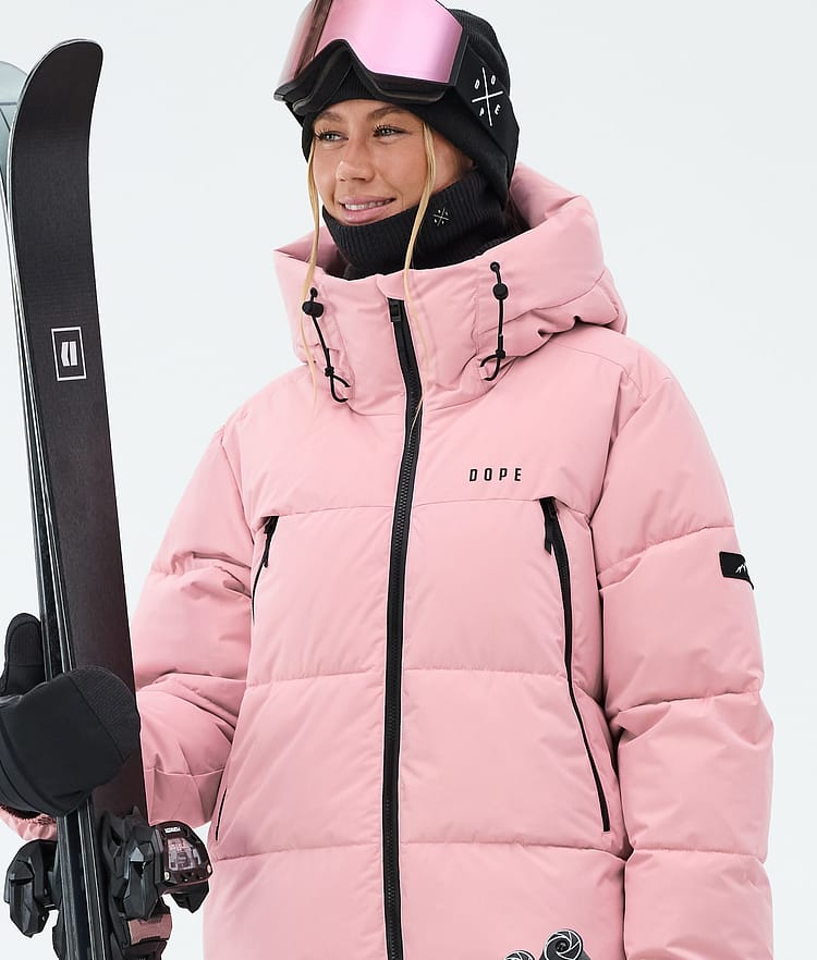 Dope Puffer W Giacca Sci Donna Soft Pink, Image 4 of 8