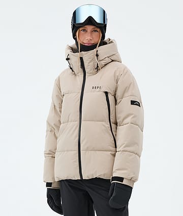 Dope Puffer W Snowboard Jacket Sand