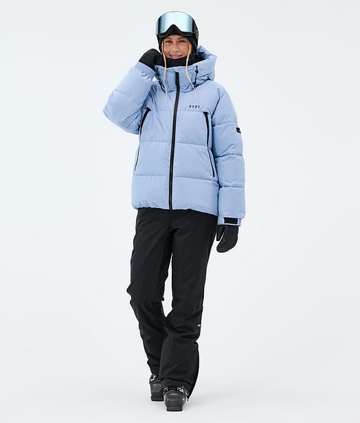 Dope Puffer W Lyžařský Outfit Light Blue/Black