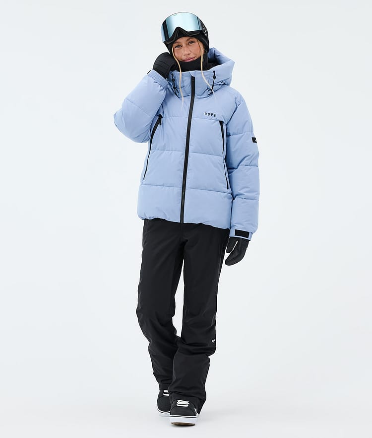 Dope Puffer W Giacca Snowboard Donna Light Blue, Image 2 of 8