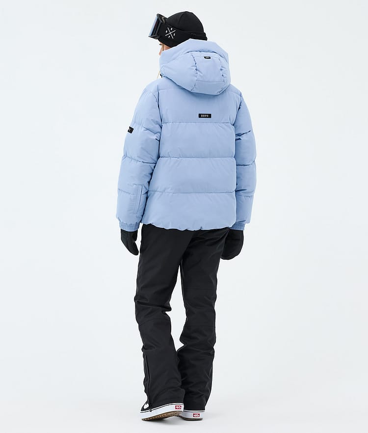 Dope Puffer W Giacca Snowboard Donna Light Blue, Image 3 of 8