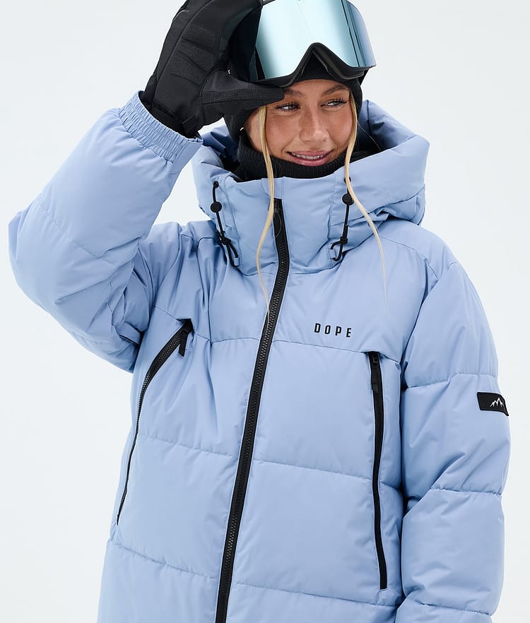 Dope Puffer W Ski Jacket Women Light Blue, Image 4 of 8