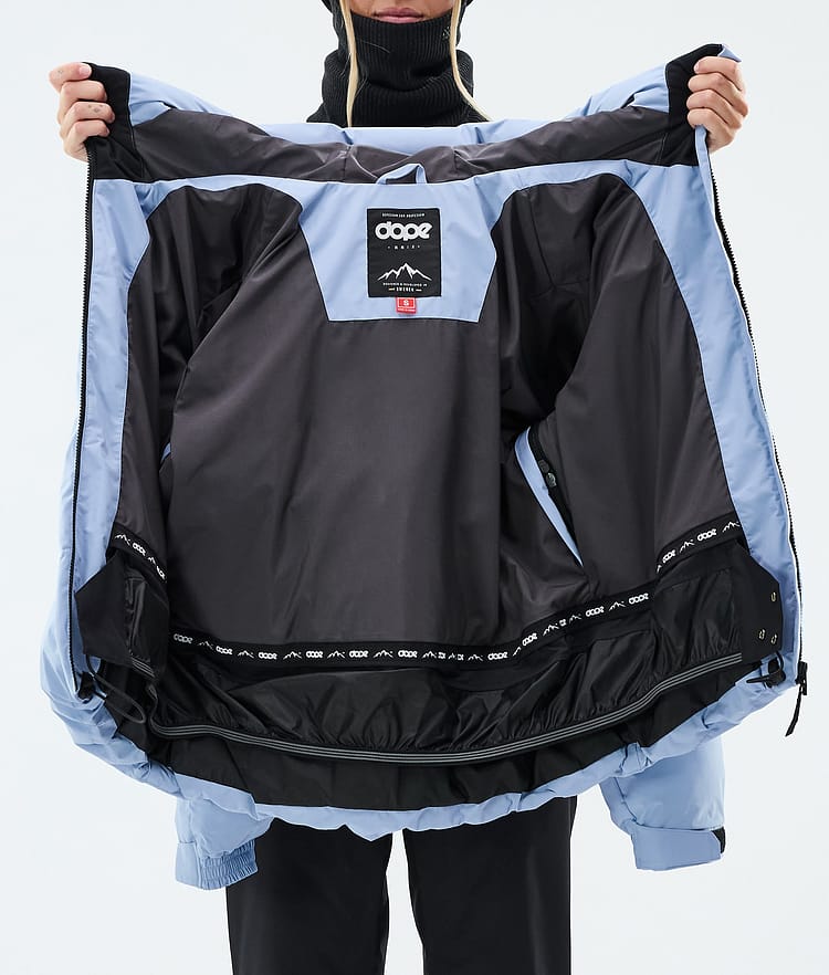 Dope Puffer W Ski Jacket Women Light Blue, Image 8 of 8