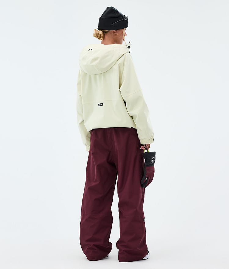 Dope Spartan W Snowboard Outfit Women Dirty White/Burgundy, Image 2 of 2