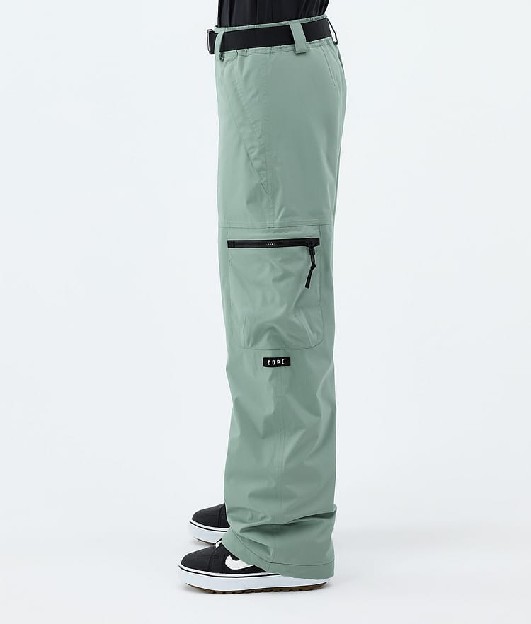 Dope Apex W Snowboard Pants Women Faded Green, Image 3 of 6