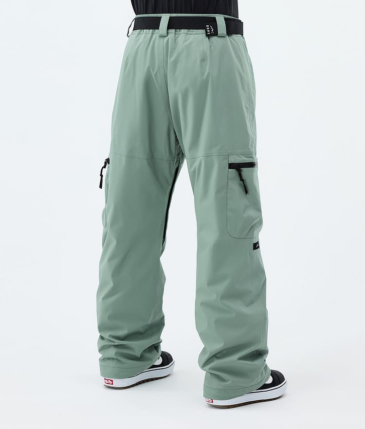 Dope Apex W Snowboard Pants Women Faded Green, Image 4 of 6