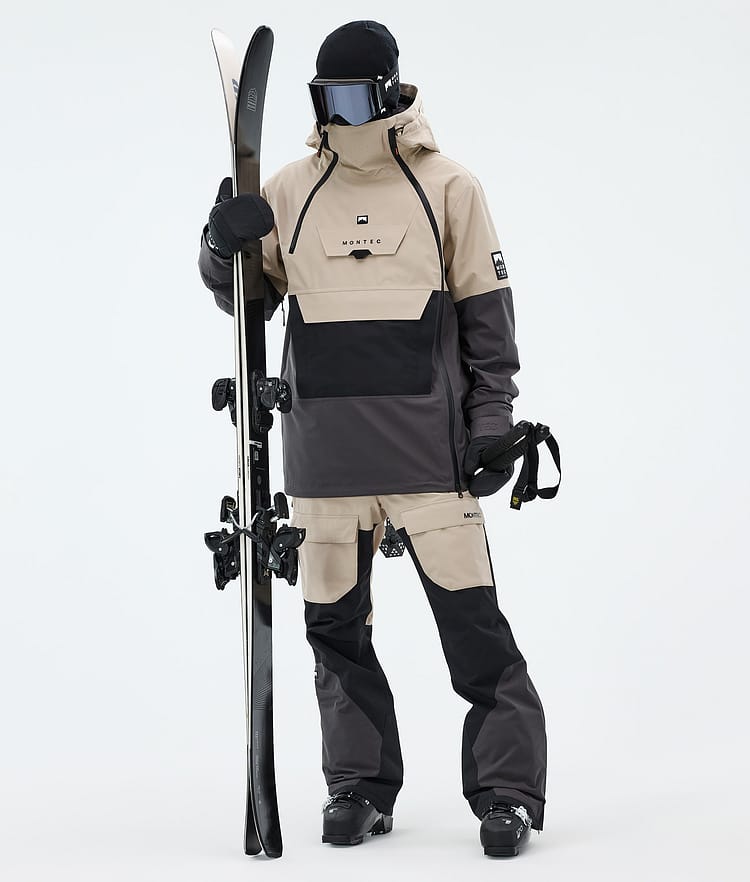 Montec Doom Skijakke Herre Sand/Black/Phantom, Image 2 of 10