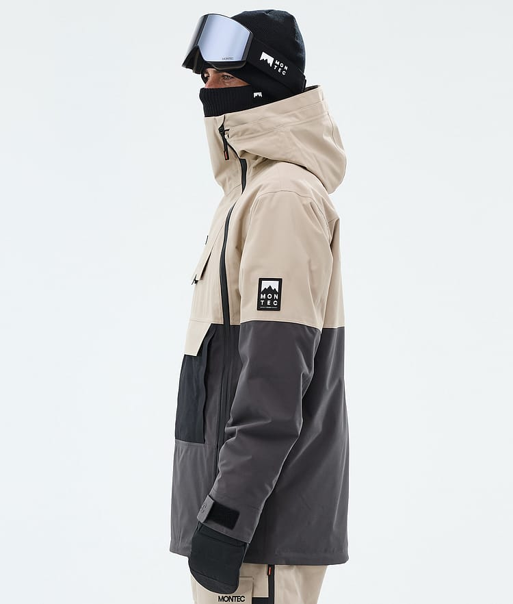 Montec Doom Giacca Snowboard Uomo Sand/Black/Phantom, Image 5 of 10