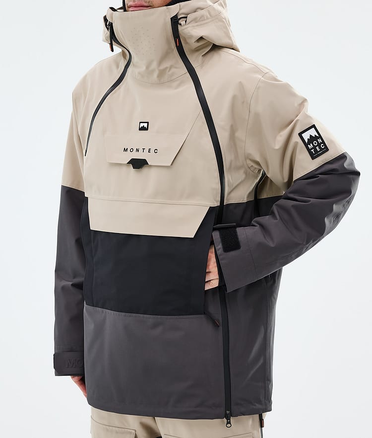 Montec Doom Skijakke Herre Sand/Black/Phantom, Image 7 of 10