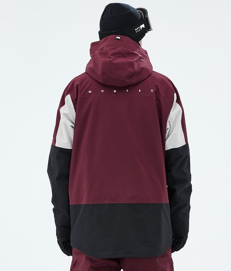 Montec Arch Giacca Sci Uomo Burgundy/Light Grey/Black, Image 6 of 9