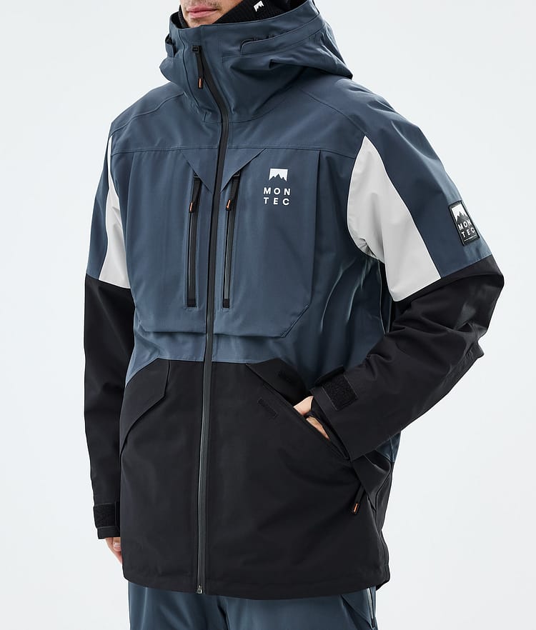 Montec Arch Giacca Snowboard Uomo Metal Blue/Light Grey/Black, Image 7 of 9