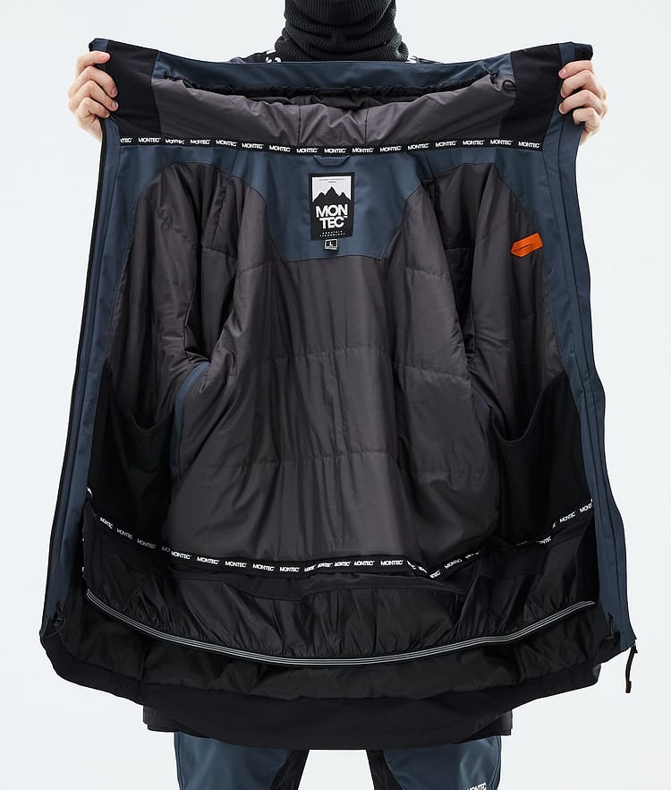 Montec Arch Giacca Snowboard Uomo Metal Blue/Light Grey/Black, Image 9 of 9