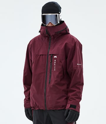 Montec Oracle Ski Jacket Burgundy