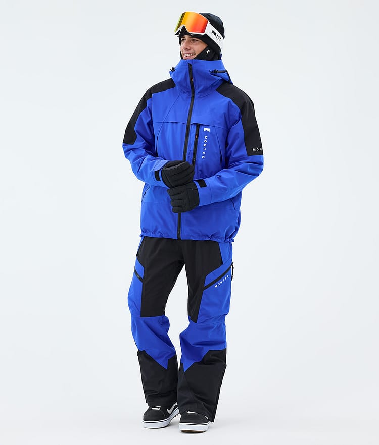 Montec Oracle Snowboardjakke Herre Cobalt Blue/Black, Image 2 of 9