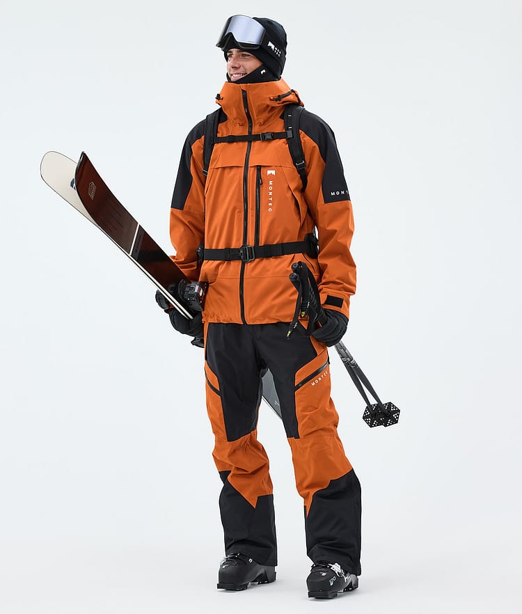 Montec Oracle Giacca Sci Uomo Burned Orange/Black, Image 2 of 9
