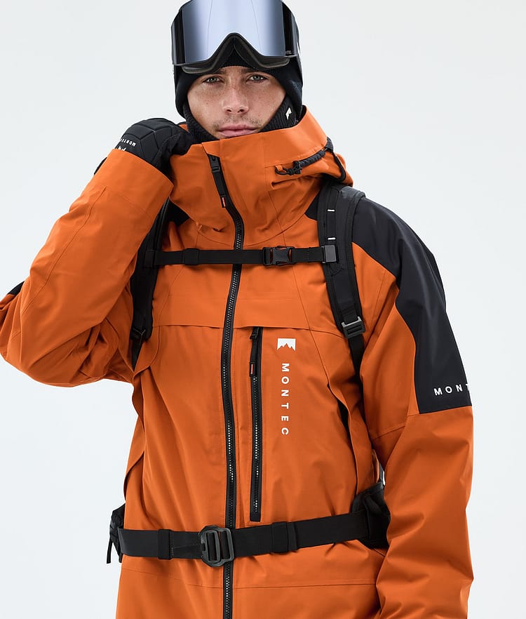Montec Oracle Snowboard jas Heren Burned Orange/Black, Image 4 of 9