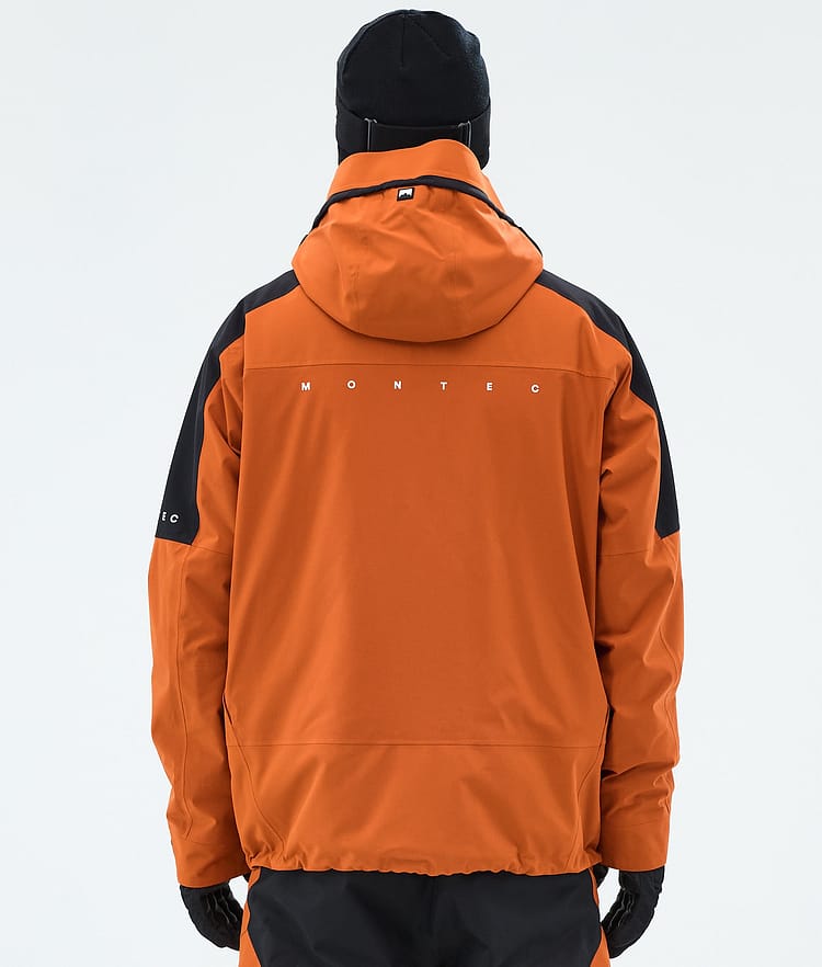 Montec Oracle Giacca Sci Uomo Burned Orange/Black, Image 6 of 9