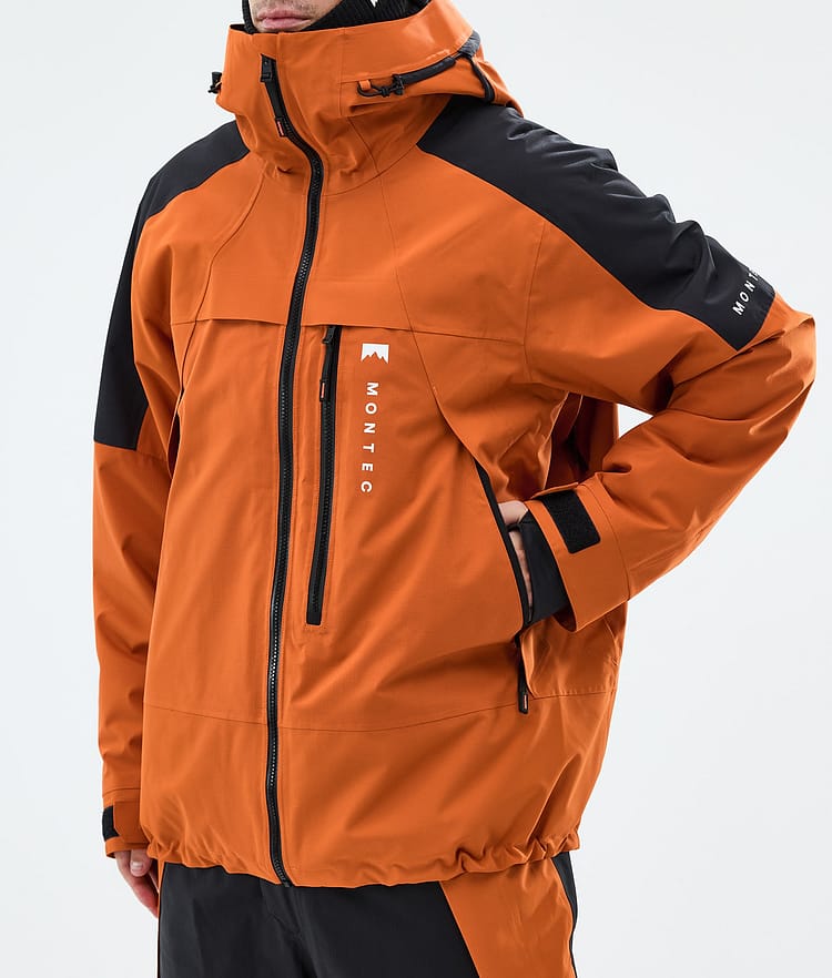 Montec Oracle Snowboard jas Heren Burned Orange/Black, Image 7 of 9