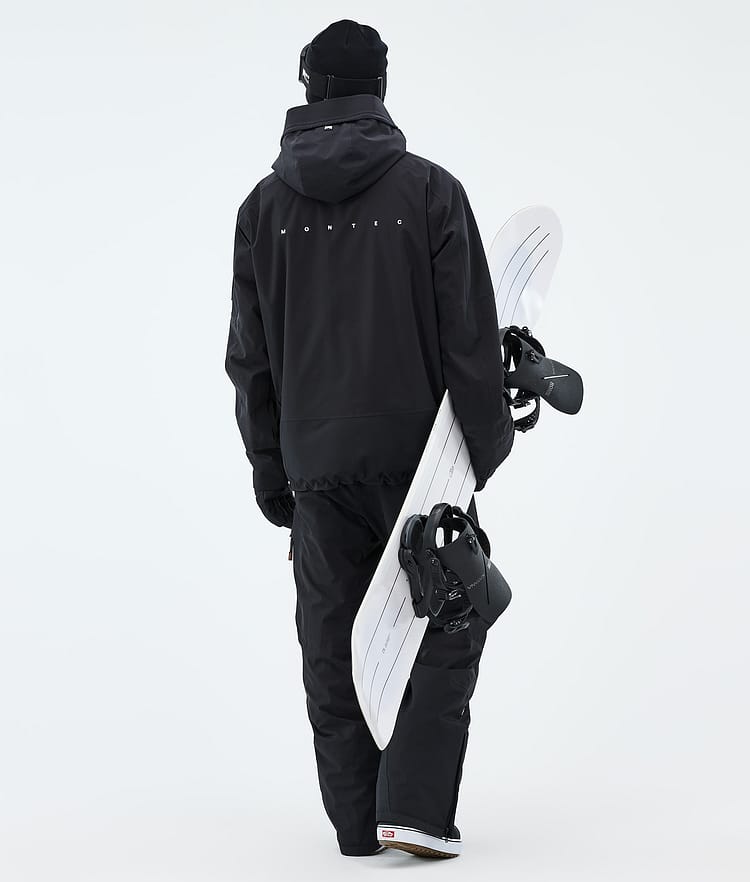 Montec Sentinel Snowboardjakke Herre Black, Image 3 of 9