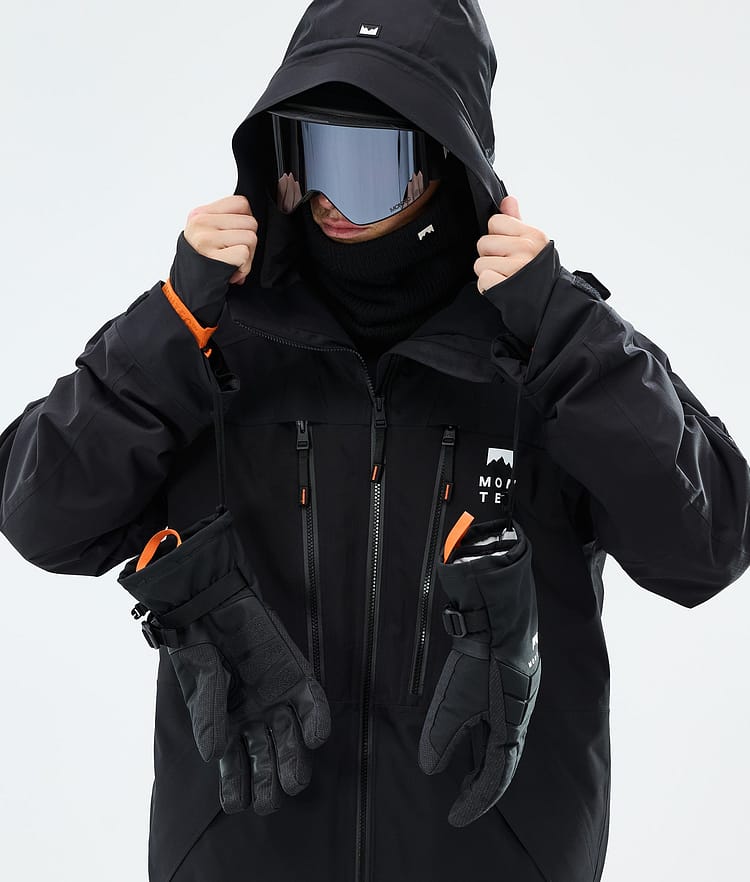 Montec Sentinel Snowboardjakke Herre Black, Image 4 of 9