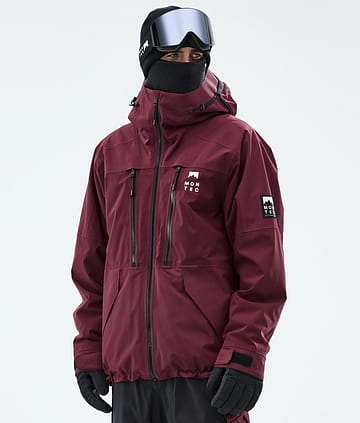 Montec Sentinel Ski Jacket Burgundy