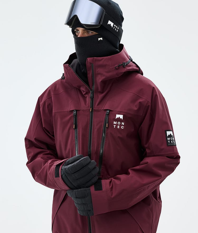 Montec Sentinel Skijakke Herre Burgundy, Image 4 of 9