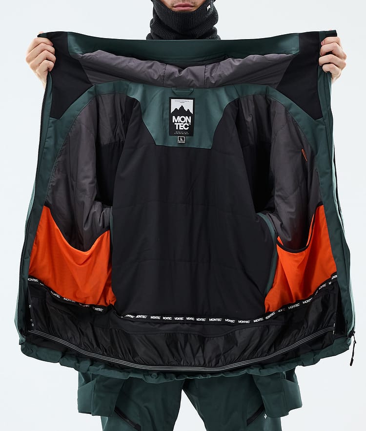 Montec Sentinel Snowboardjakke Herre Dark Atlantic, Image 9 of 9