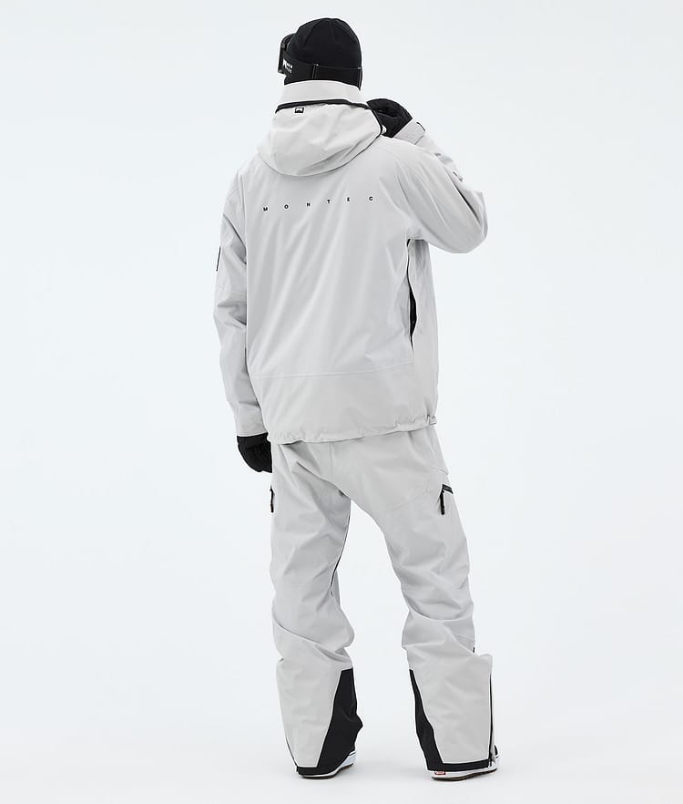 Montec Sentinel Snowboardjakke Herre Light Grey, Image 3 of 9