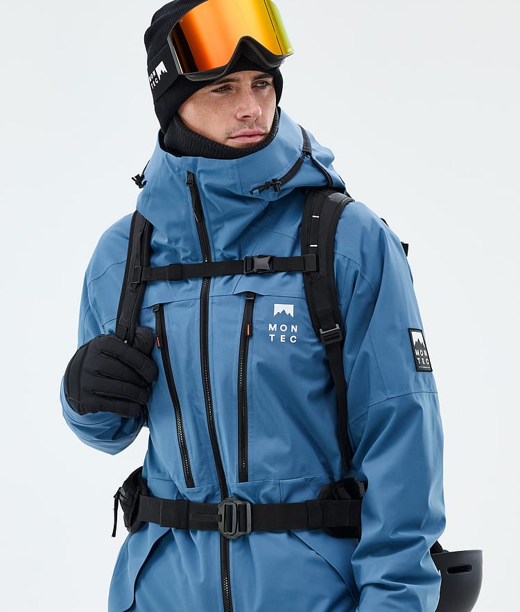 Montec Sentinel Snowboardjakke Herre Blue Steel, Image 4 of 9