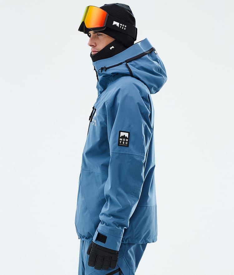 Montec Sentinel Snowboardjakke Herre Blue Steel, Image 5 of 9