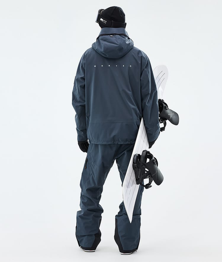 Montec Sentinel Snowboardjakke Herre Metal Blue, Image 3 of 9