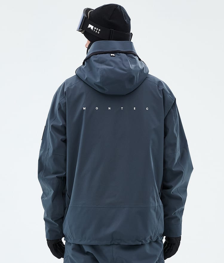 Montec Sentinel Snowboardjakke Herre Metal Blue, Image 6 of 9