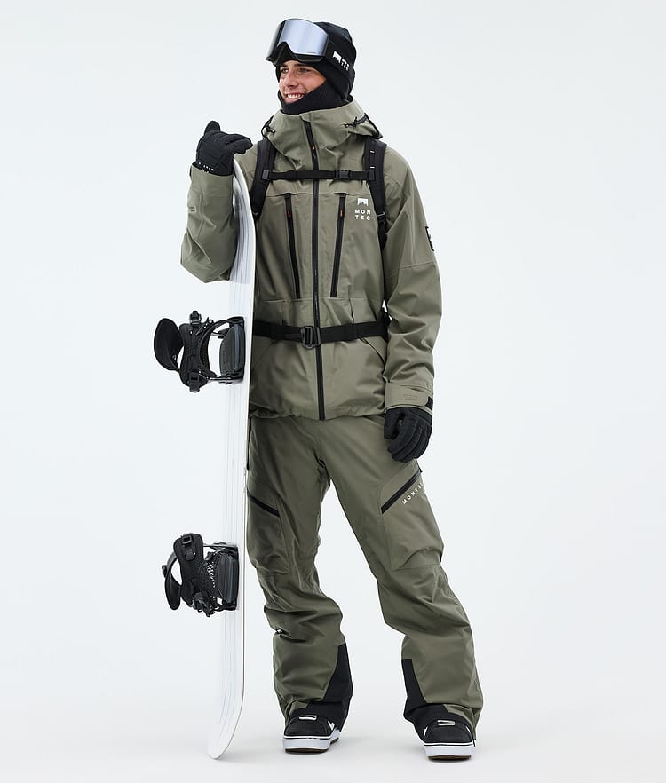 Montec Sentinel Snowboardjakke Herre Greenish, Image 2 of 9