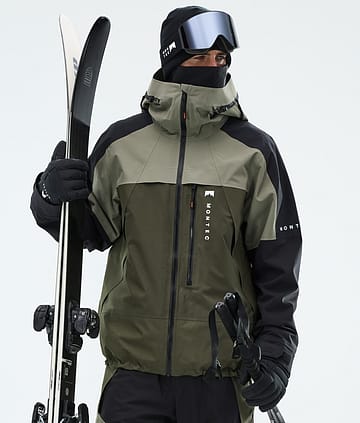 Montec Oracle Ski Jacket Greenish/Black/Olive Green