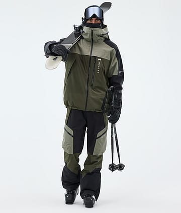 Montec Oracle Ski Outfit Greenish/Black/Olive Green