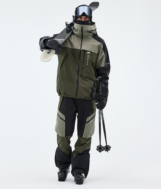 Montec Oracle Ski Outfit Greenish/Black/Olive Green