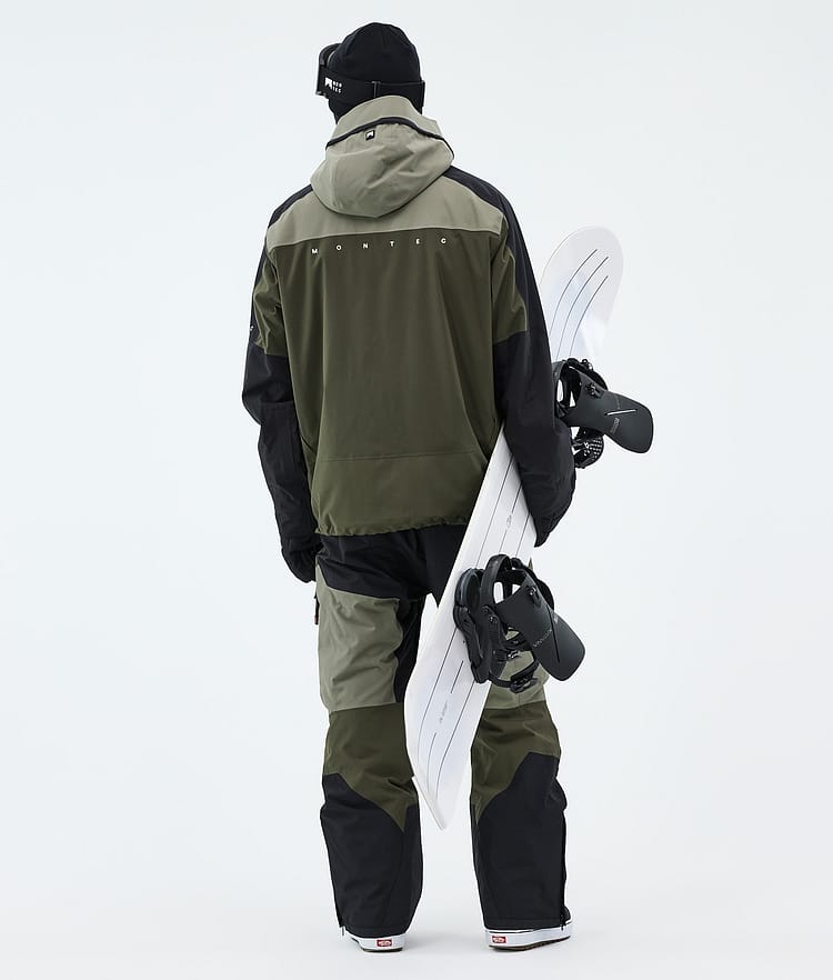 Montec Oracle Snowboard Jacket Men Greenish/Black/Olive Green, Image 3 of 9
