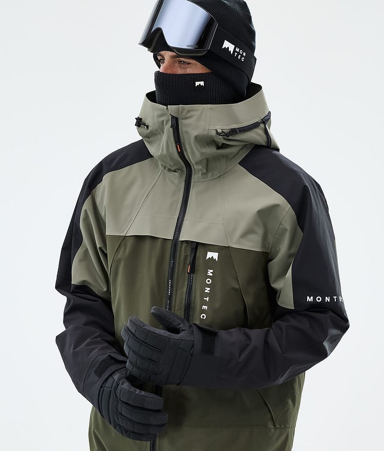 Montec Oracle Giacca Sci Uomo Greenish/Black/Olive Green, Image 4 of 9