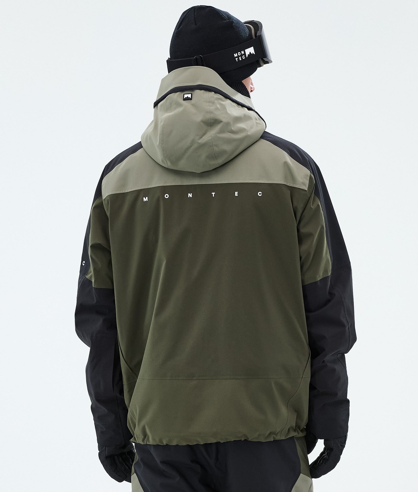 Montec Oracle Snowboard Jacket Men Greenish/Black/Olive Green