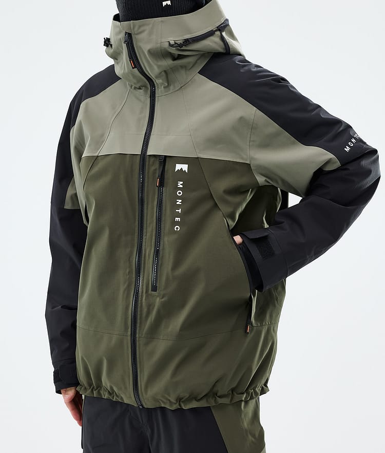 Montec Oracle Giacca Sci Uomo Greenish/Black/Olive Green, Image 7 of 9
