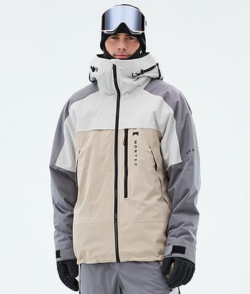 Montec Oracle Ski Jacket Light Grey/Light Pearl/Sand