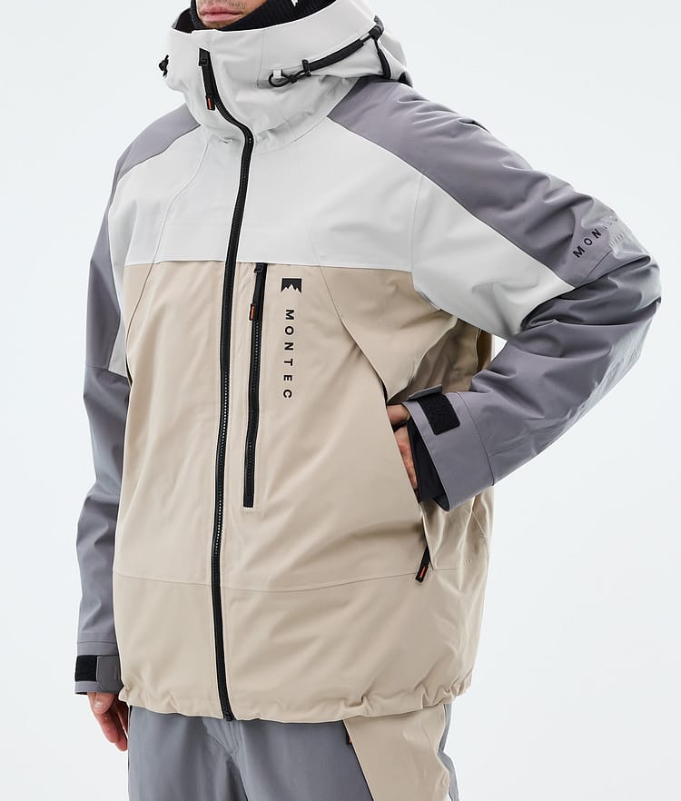 Montec Oracle Giacca Sci Uomo Light Grey/Light Pearl/Sand, Image 7 of 9