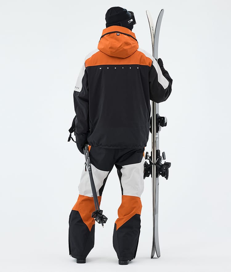 Montec Oracle Giacca Sci Uomo Burned Orange/Light Grey/Black, Image 3 of 9